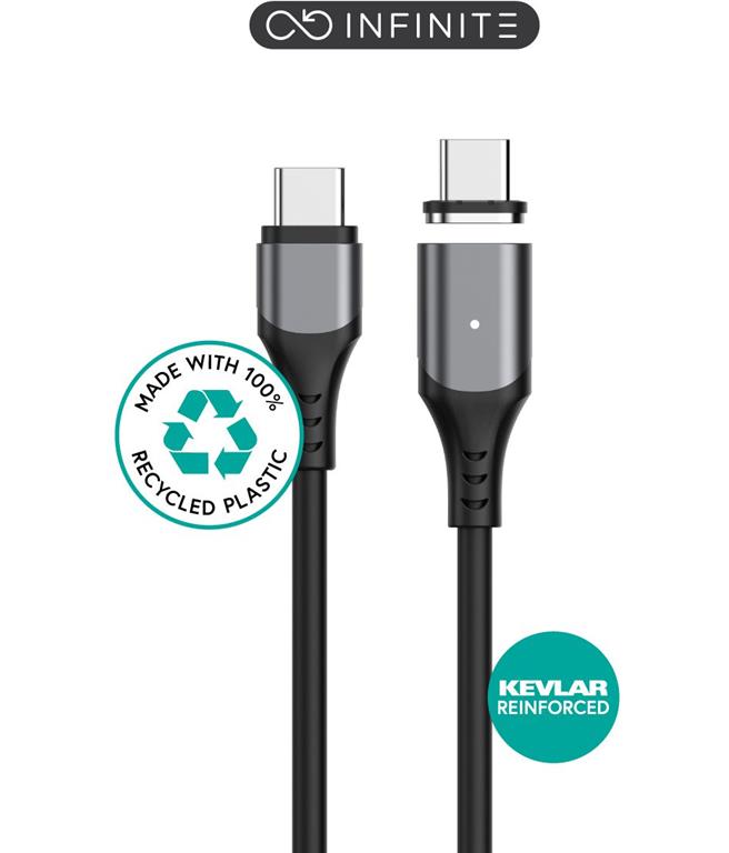 eSTUFF INFINITE Magnetni kabel USB C-C, 2m