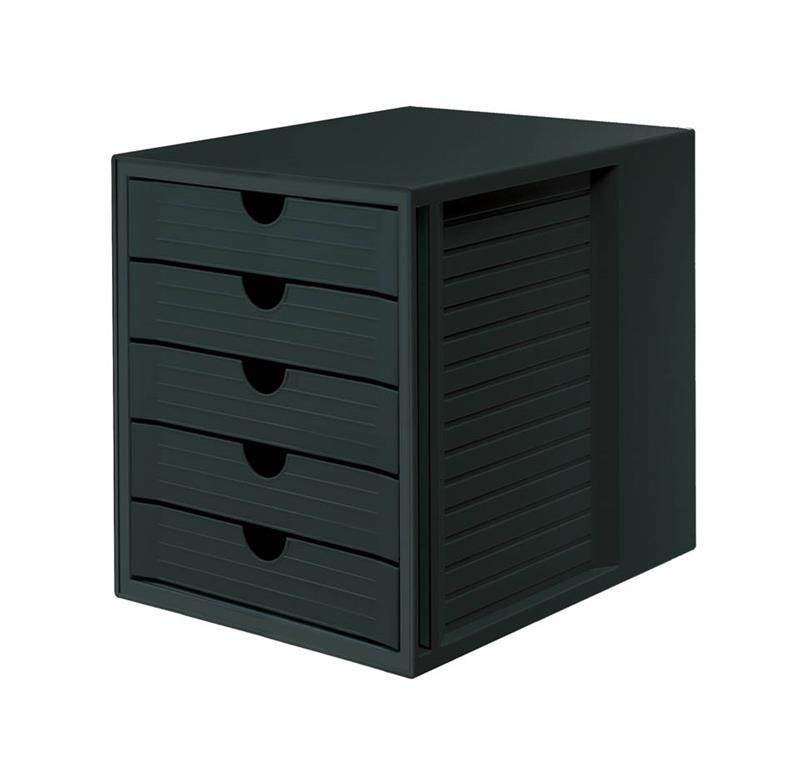 HAN Predalnik SYSTEM BOX zaprt, črn