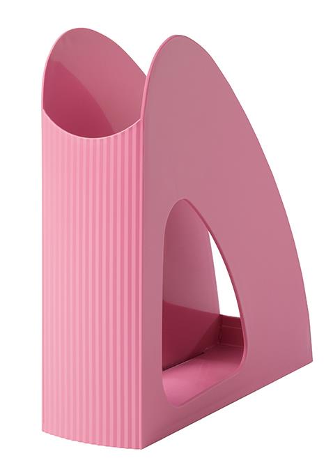 HAN Stojalo za revije Re-LOOP, roza