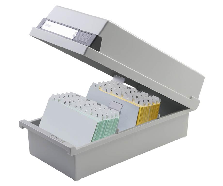 HAN Škatla za kartotečne kartice A6 zaprta