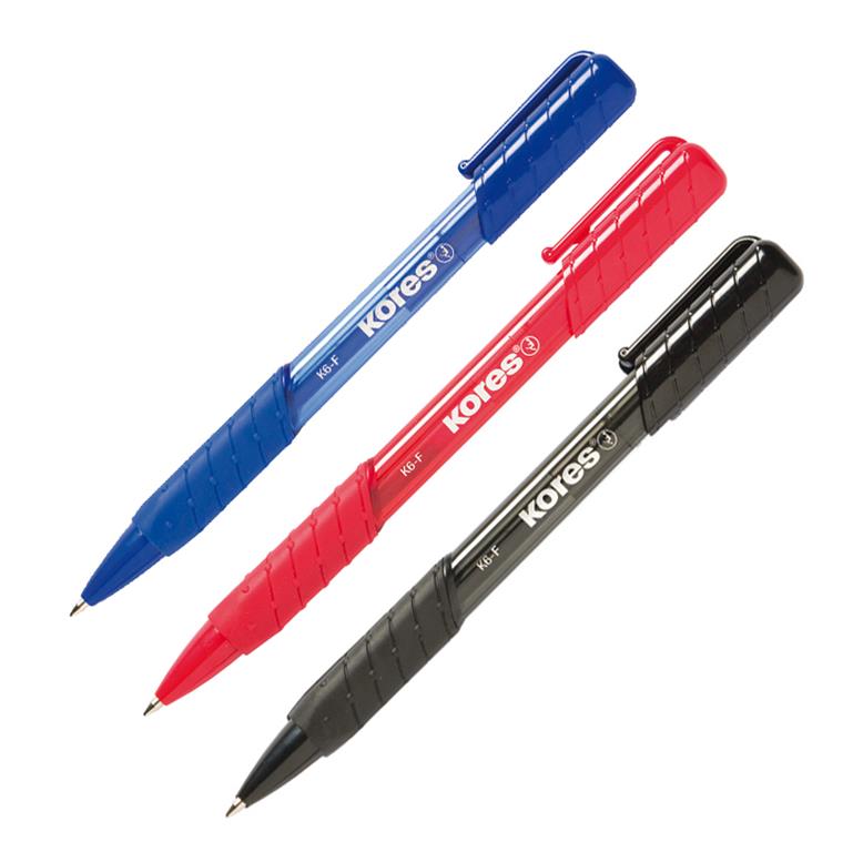 Kores Kemični svinčnik grip K6, fine, BARVE