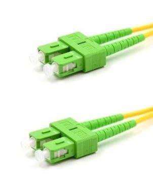 MicroConnect Patch Kabel - SC/APC-SC/APC 10m OS2