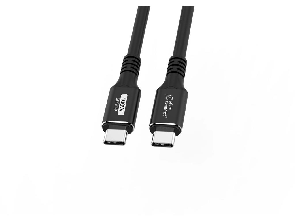 MicroConnect Premium kabel USB C-C 3.2 Gen2x2, 1m
