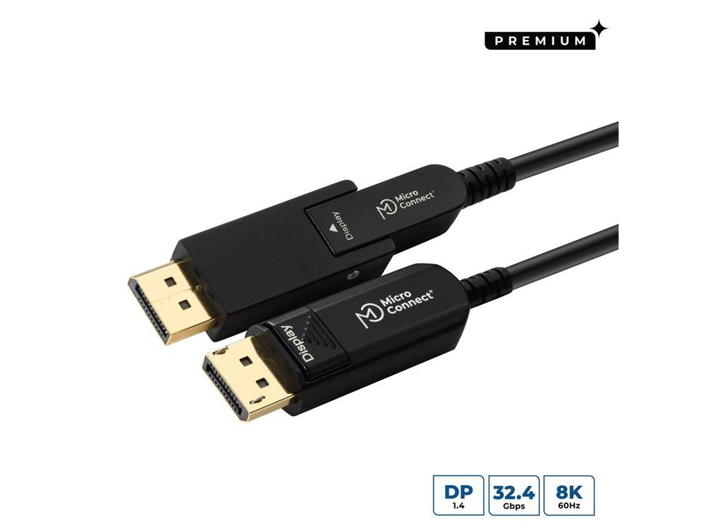 MicroConnect 8K Mini DisplayPort - DP kabel, 70m