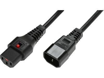 MicroConnect Kabel napajalni C13 IEC Lock - C14