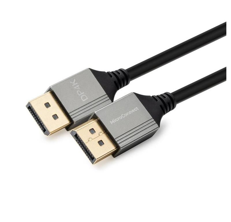 MicroConnect Kabel Displayport 1.2 Ultra Slim 1m