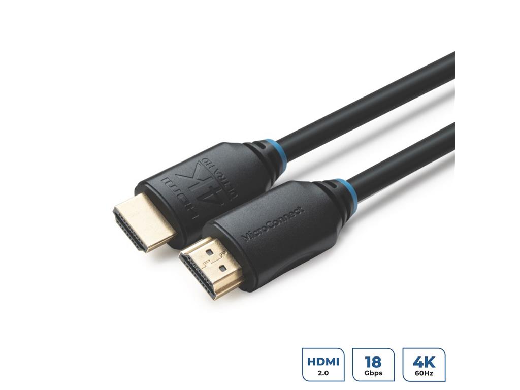 MicroConnect Kabel HDMI 2.0, 20m