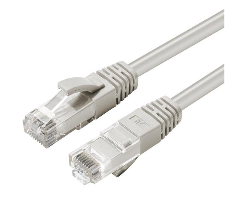 MicroConnect Omrežni kabel CAT6A U/UTP, 2m, siv