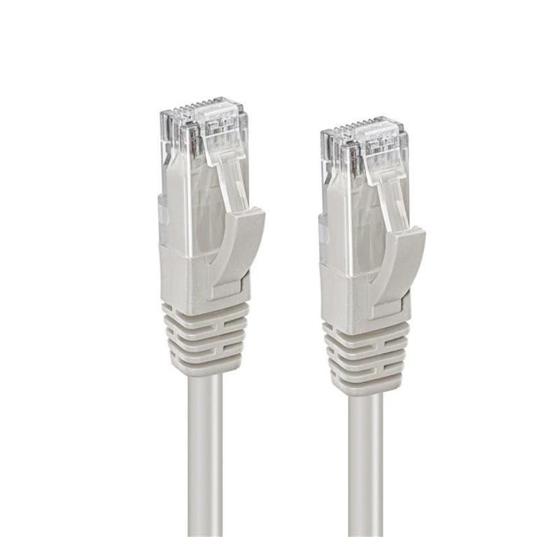 MicroConnect Omrežni kabel CAT6A U/UTP, 7,5m, siv
