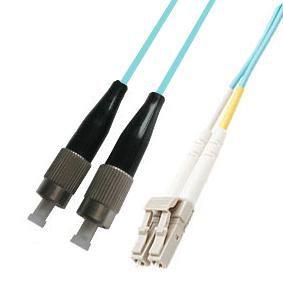 MicroConnect Patch Kabel - FC/UPC-LC/UPC 1m OM3