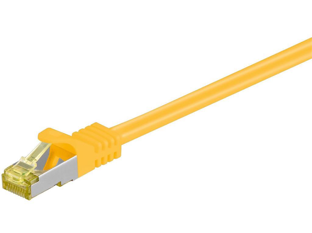 MicroConnect CAT7 S/FTP Omrežni Kabel 30m, Rumen