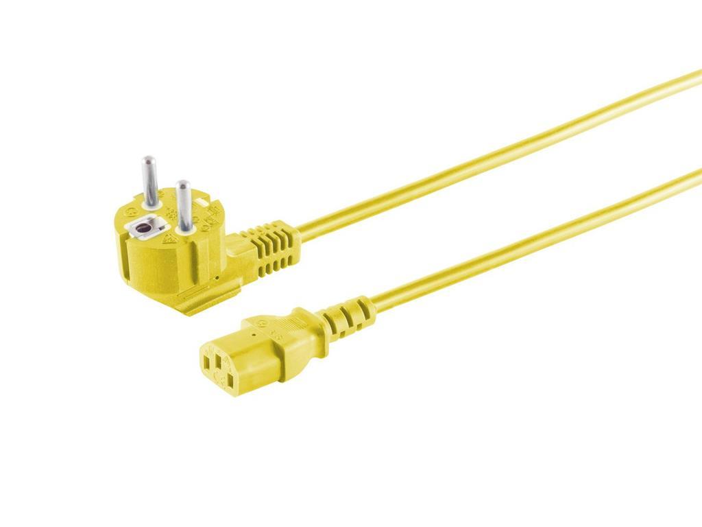 MicroConnect Napajani kabel Schuko - C13 3m Rumen