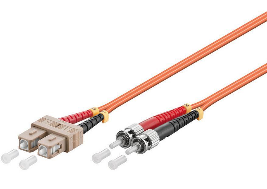 MicroConnect Patch Kabel - ST/UPC-SC/UPC 0,5m OM1
