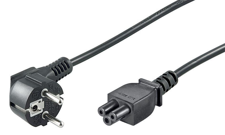 MicroConnect Napajalni kabel Schuko C5 5 m, črn - Biromat d.o.o ...