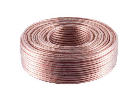 MicroConnect Zvočniški kabel, 25m, 2x2,5mm, prozoren