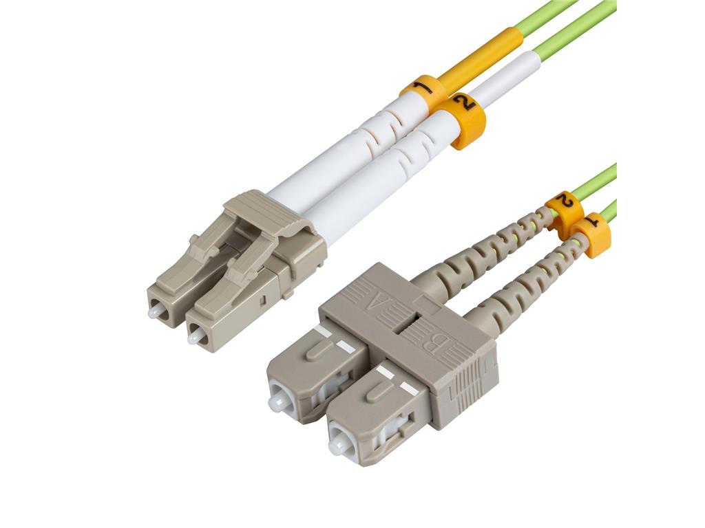 MicroConnect Patch Kabel - LC/UPC-SC/UPC 7m OM5