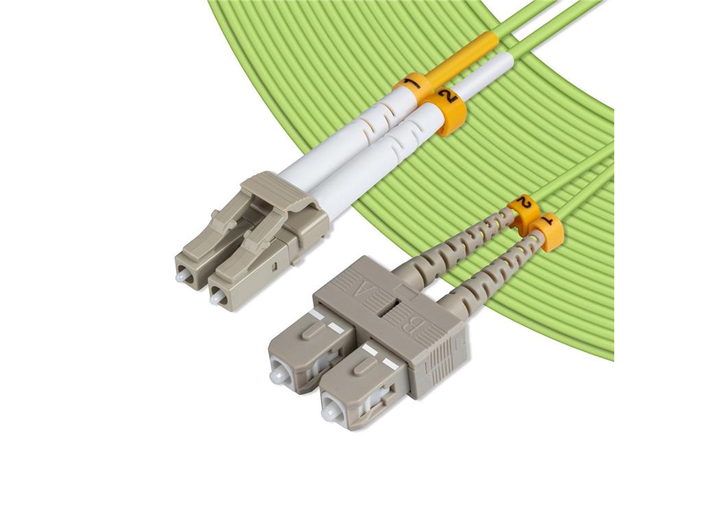 MicroConnect Patch Kabel - LC/UPC-SC/UPC 7m OM5