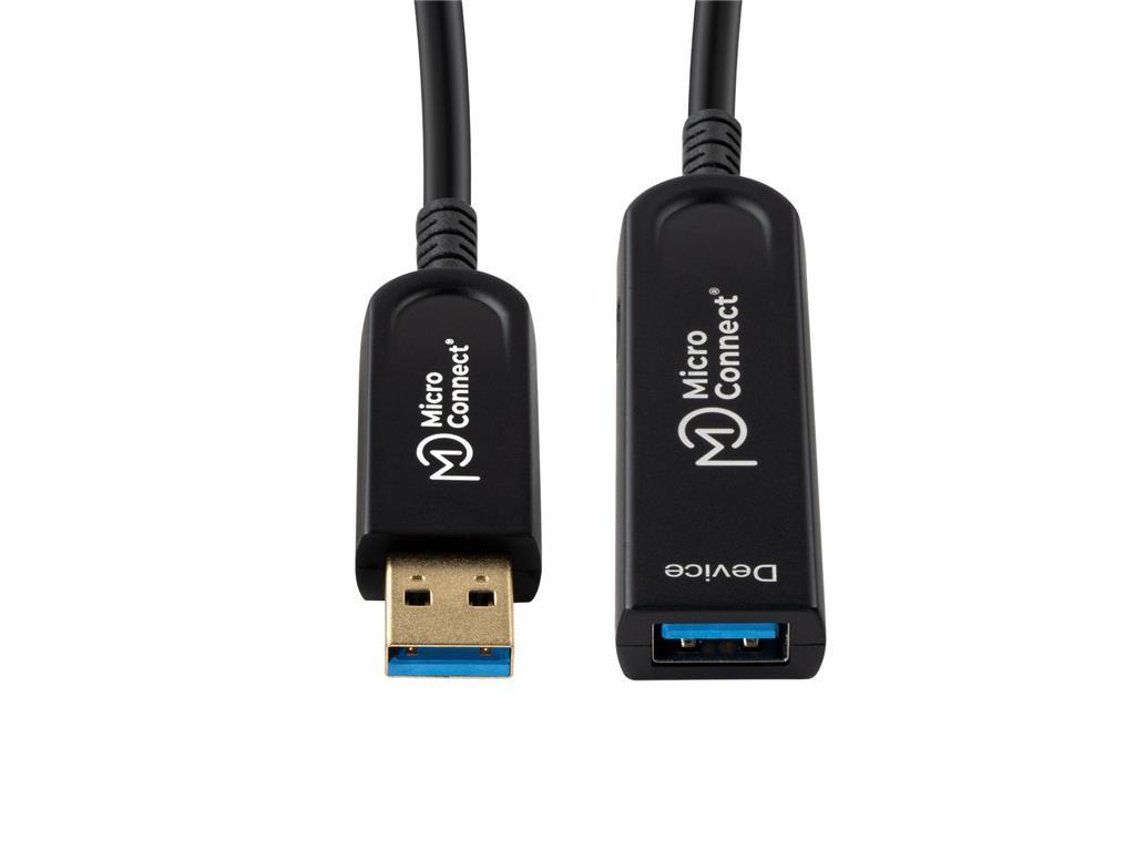 MicroConnect Optični kabel USB A-A 3.2, (M-F)