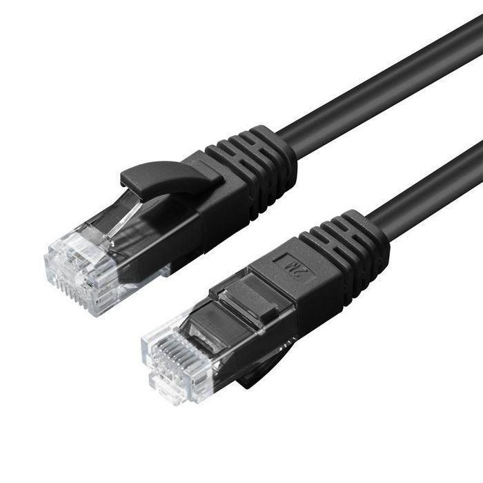 MicroConnect Kabel U/UTP CAT5e 1.5M Črn PVC