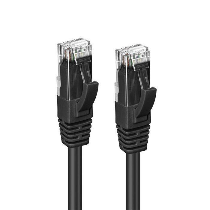 MicroConnect Kabel U/UTP CAT5e 1.5M Črn PVC