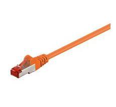 MicroConnect Kabel F/UTP CAT6 1m Oranžen PVC