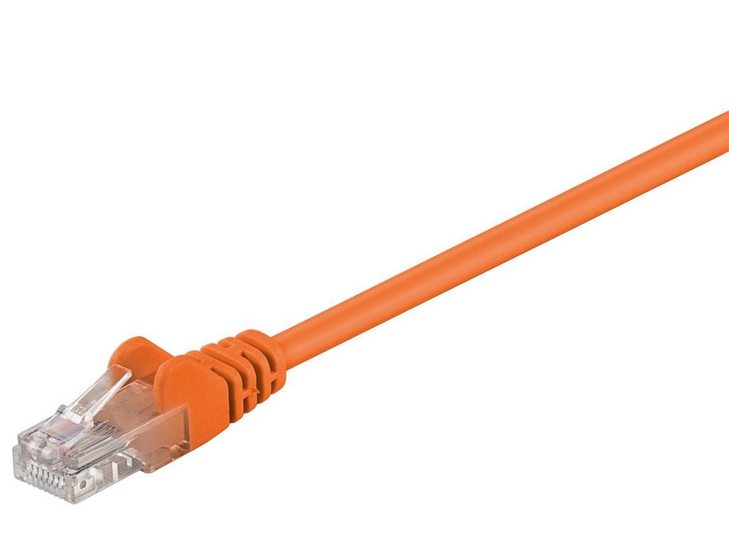 MicroConnect Kabel U/UTP CAT5e 5M Oranžen PVC