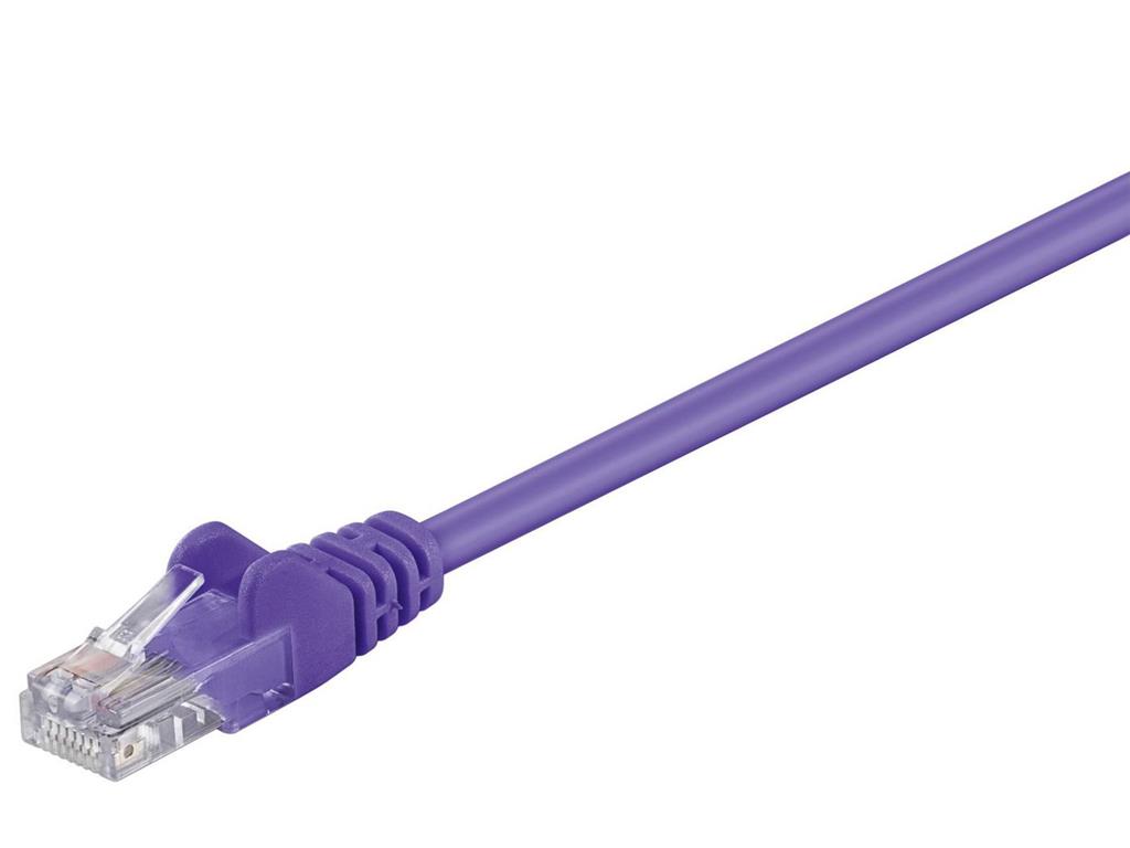 MicroConnect Kabel U/UTP CAT5e 5M Vijoličen PVC