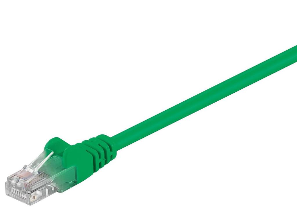 MicroConnect Kabel U/UTP CAT5e 10M Zelen PVC
