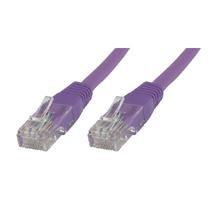 MicroConnect Omrežni kabel UTP CAT6 15M vijola PVC