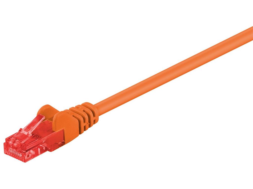 MicroConnect Kabel U/UTP CAT6 3M Oranžen PVC