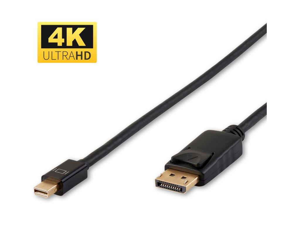 MicroConnect 4K Mini Displayport - DP Kabel 0.5m