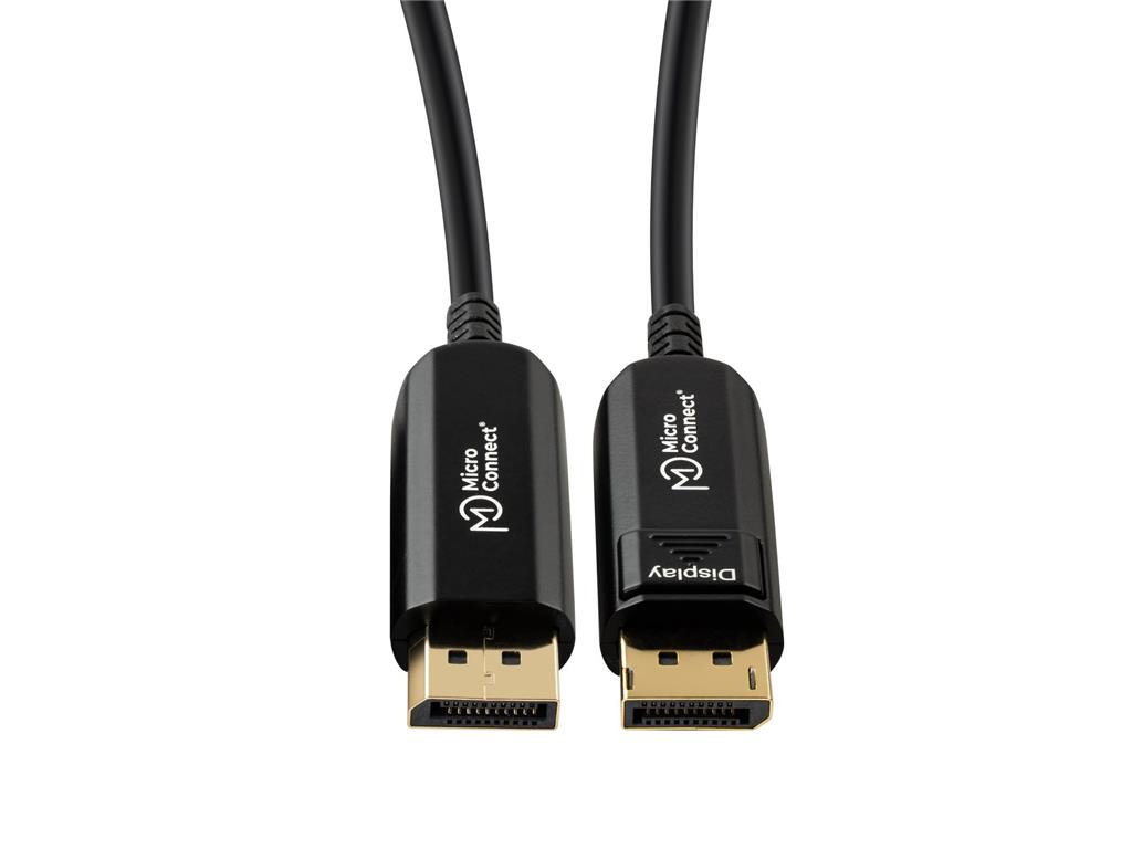 MicroConnect Kabel DisplayPort 1.4, 8K@60Hz, 25m