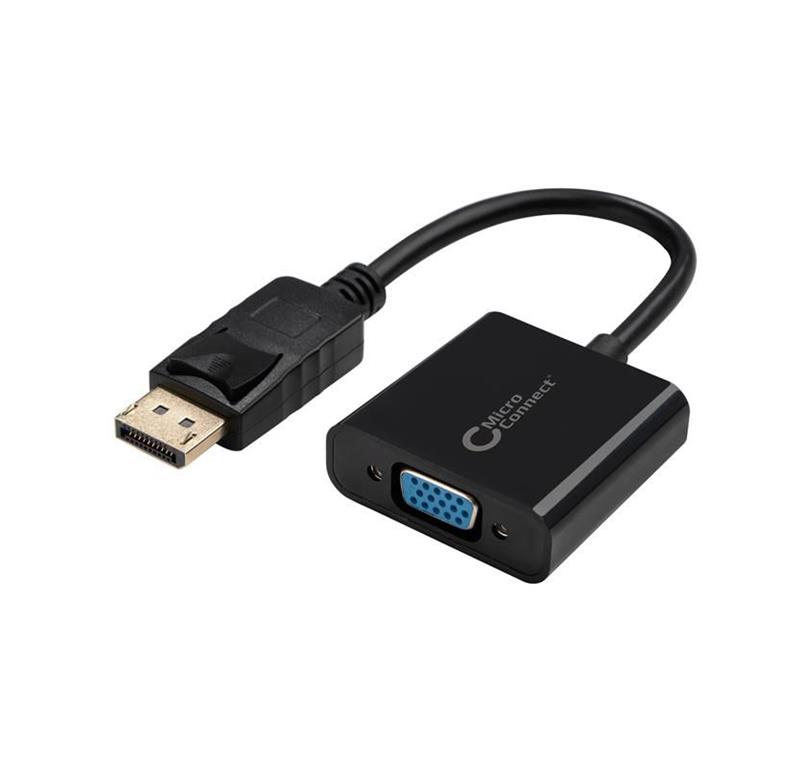 MicroConnect Kabel Displayport-VGA M-F adapter