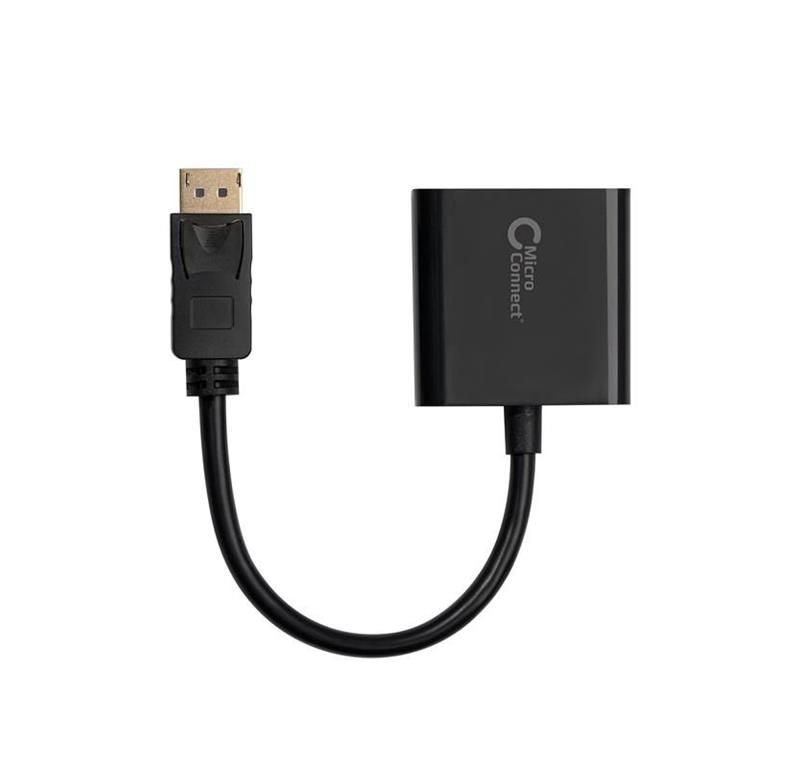 MicroConnect Kabel Displayport-VGA M-F adapter