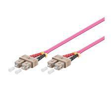 MicroConnect Patch Kabel - SC/UPC-SC/UPC 1m OM4