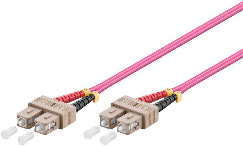 MicroConnect Patch Kabel - SC/UPC-SC/UPC 3m OM4