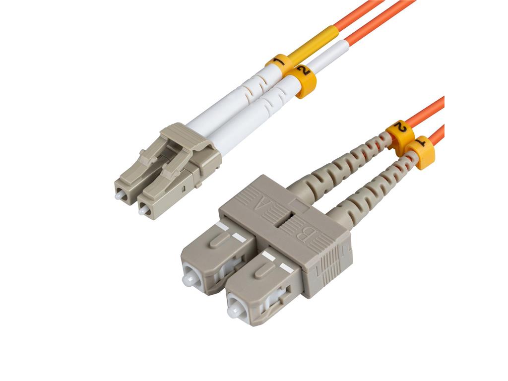 MicroConnect Patch Kabel - LC/UPC-SC/UPC 1m OM1