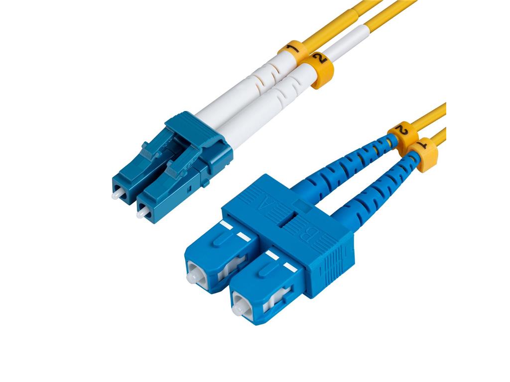 MicroConnect Patch Kabel - LC/UPC-SC/UPC 15m OS2