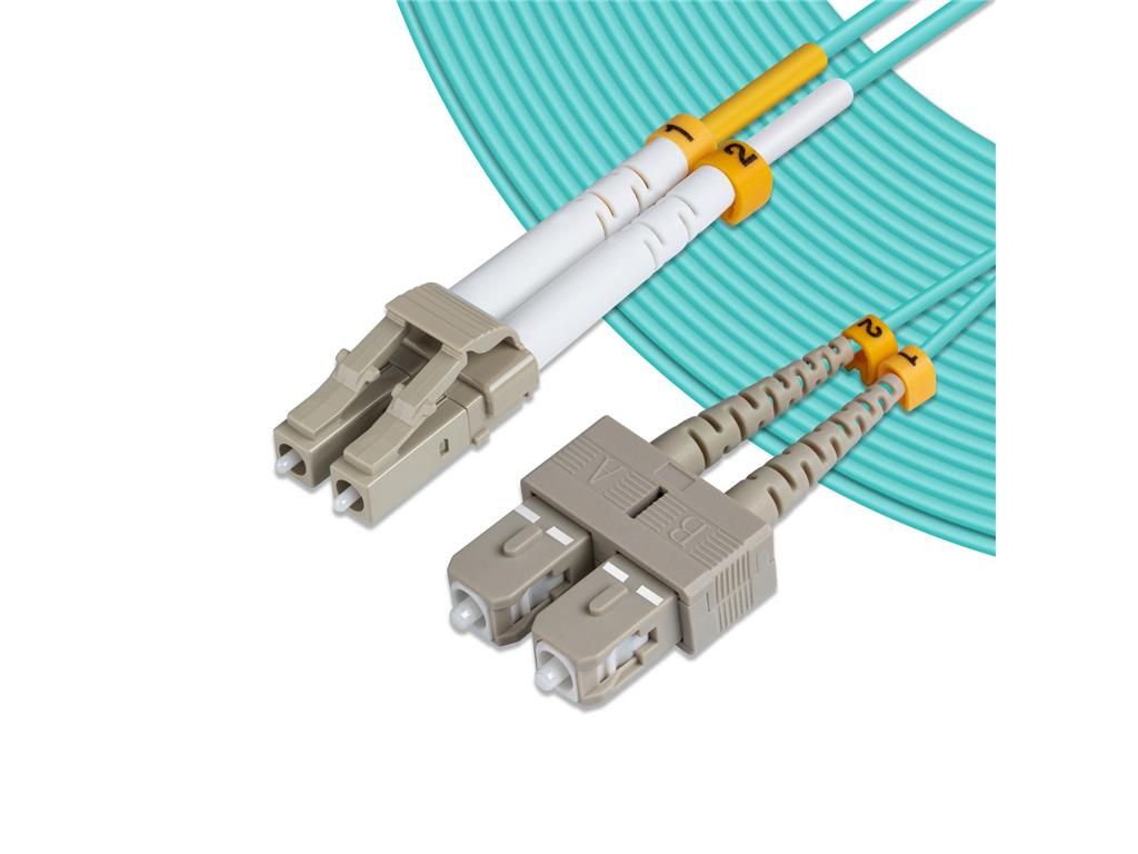 MicroConnect Patch Kabel - LC/UPC-SC/UPC 5m OM3
