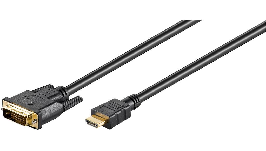 MicroConnect Kabel HDMI 19 - DVI-D M-M 3m
