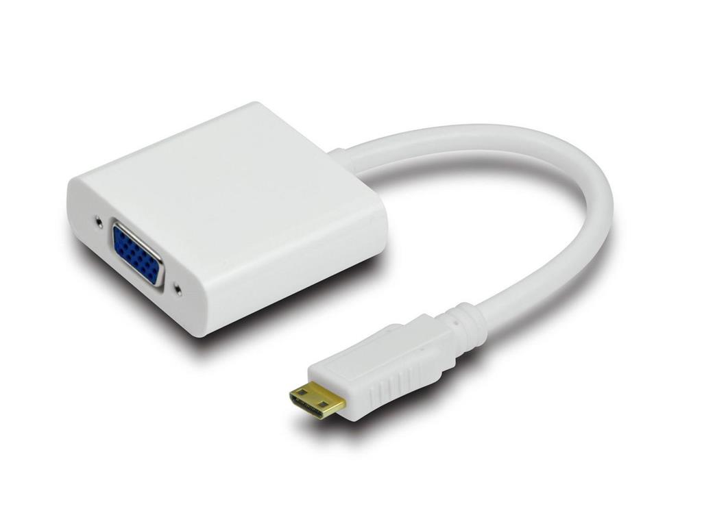 MicroConnect Kabel HDMI Mini 19C-VGA adapter M-F