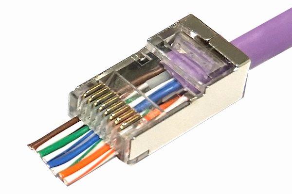 MicroConnect Modularni EZ vtič RJ45 8P8C CAT6 50kos.