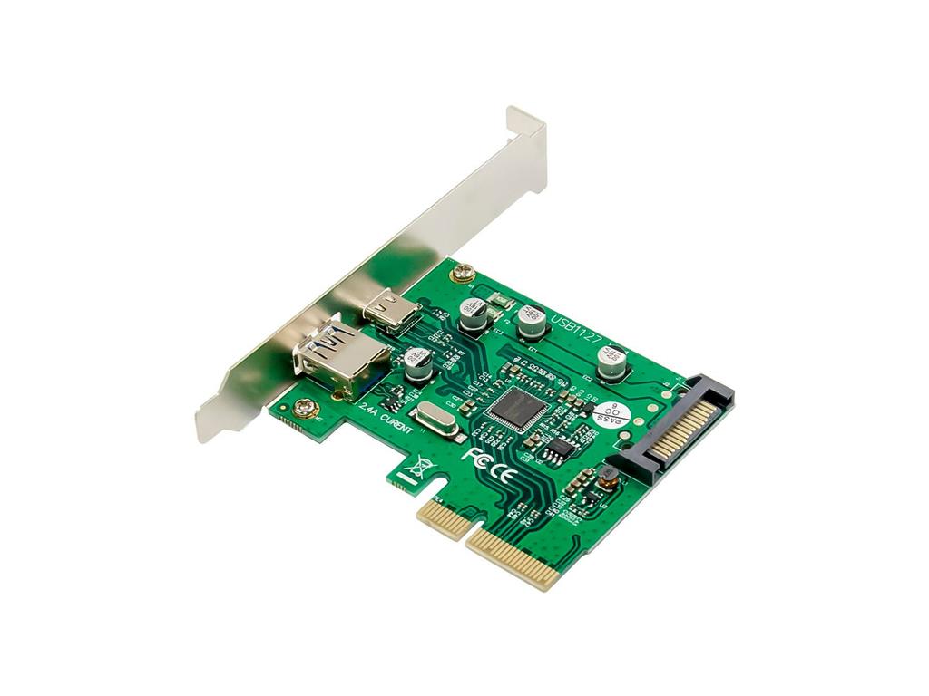MicroConnect 1 x USB 3.1 Type C+A, PCIe