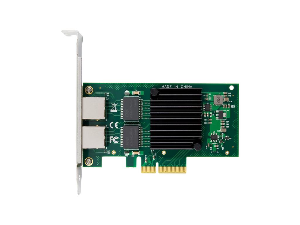 MicroConnect 2 port RJ45 omrežna kartica, PCIe