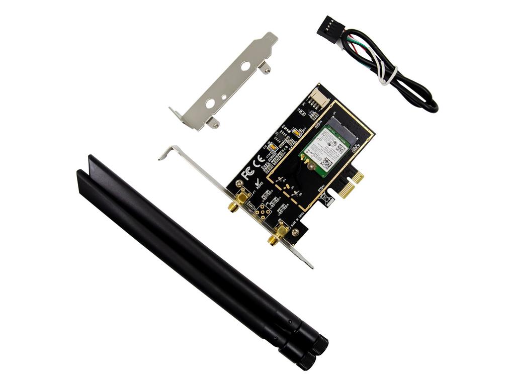 MicroConnect PCIe Intel 7260 Dual-Bin