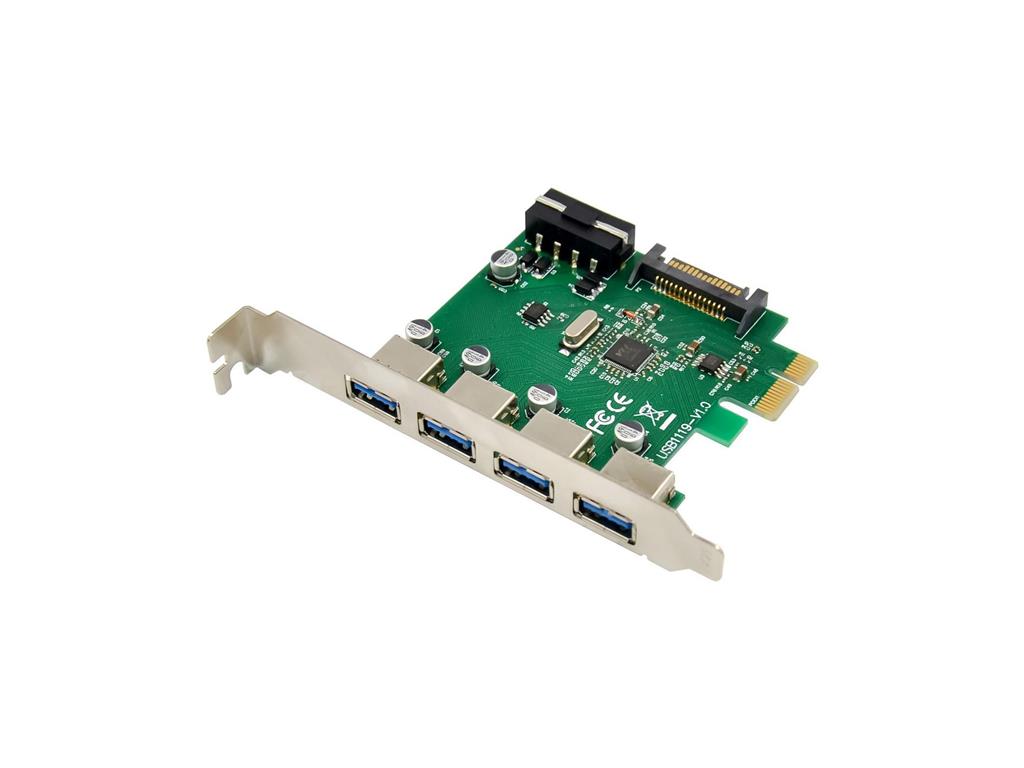 MicroConnect 4 port USB 3.0 PCIe kartica