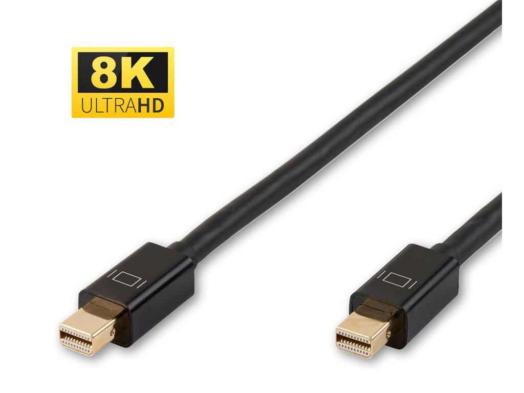 MicroConnect 8K Mini Displayport Kabel 1m