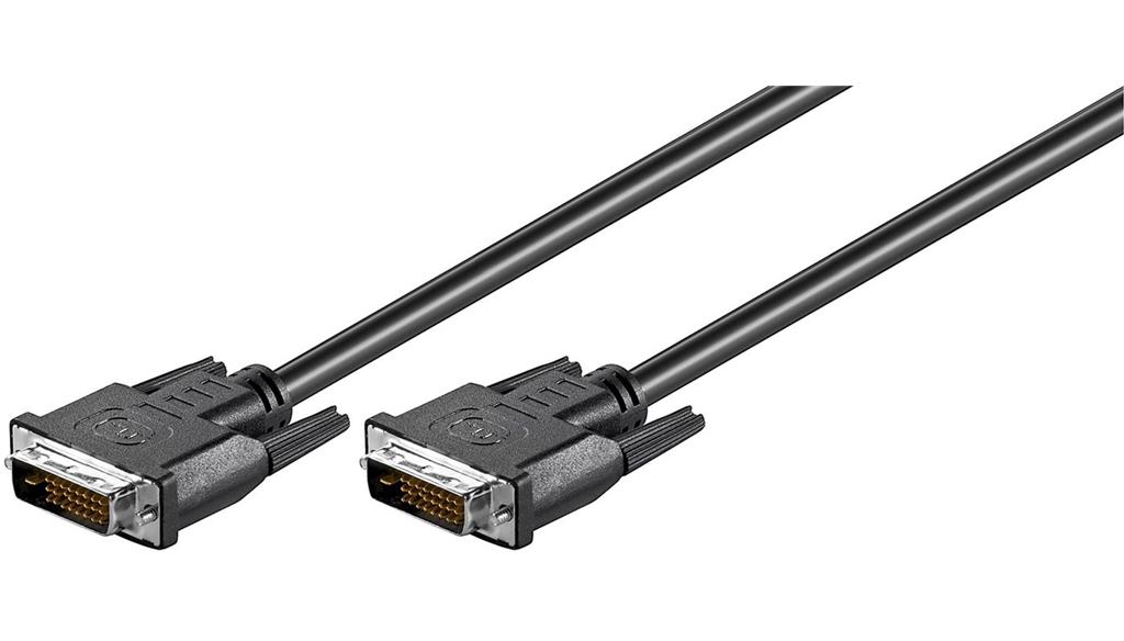 MicroConnect DVI-D 24+1-pin 2m M-M Črn