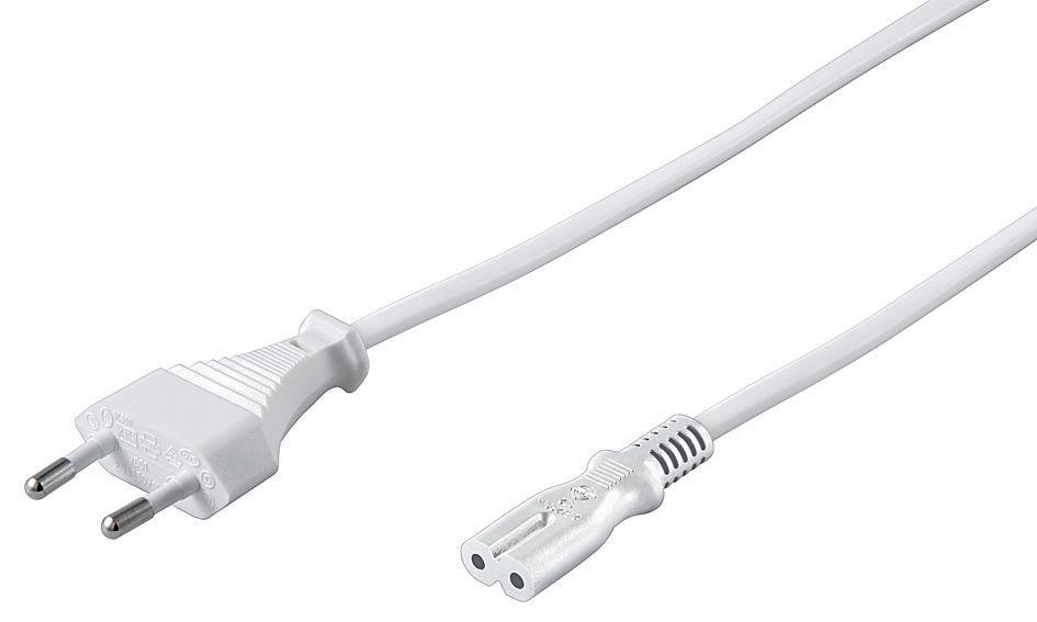MicroConnect Kabel napajalni EU Type C - C7, 1.5m Bel