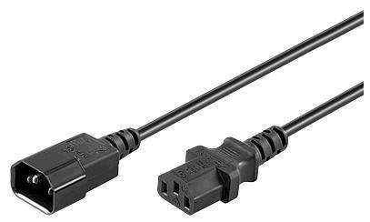 MicroConnect Kabel napajalni C13 - C14 7m Črn